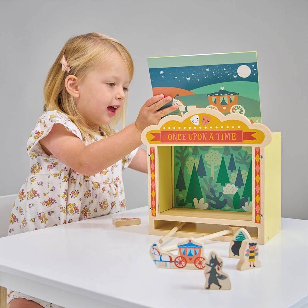 Wooden Tabletop Theatre