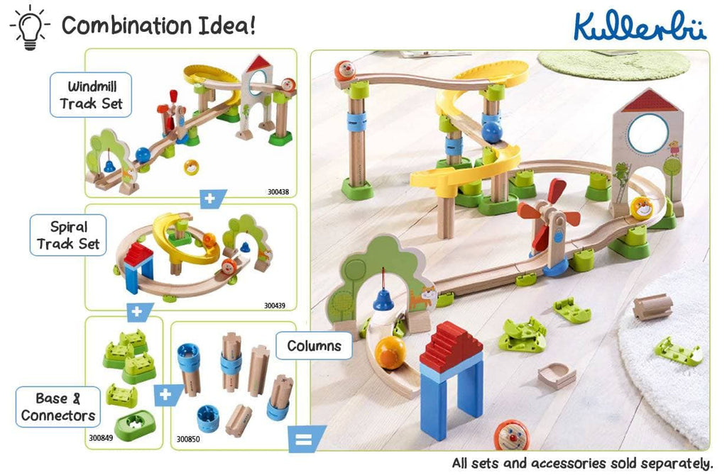 Kullerbu Windmill Starter Track Set - 25 Pieces
