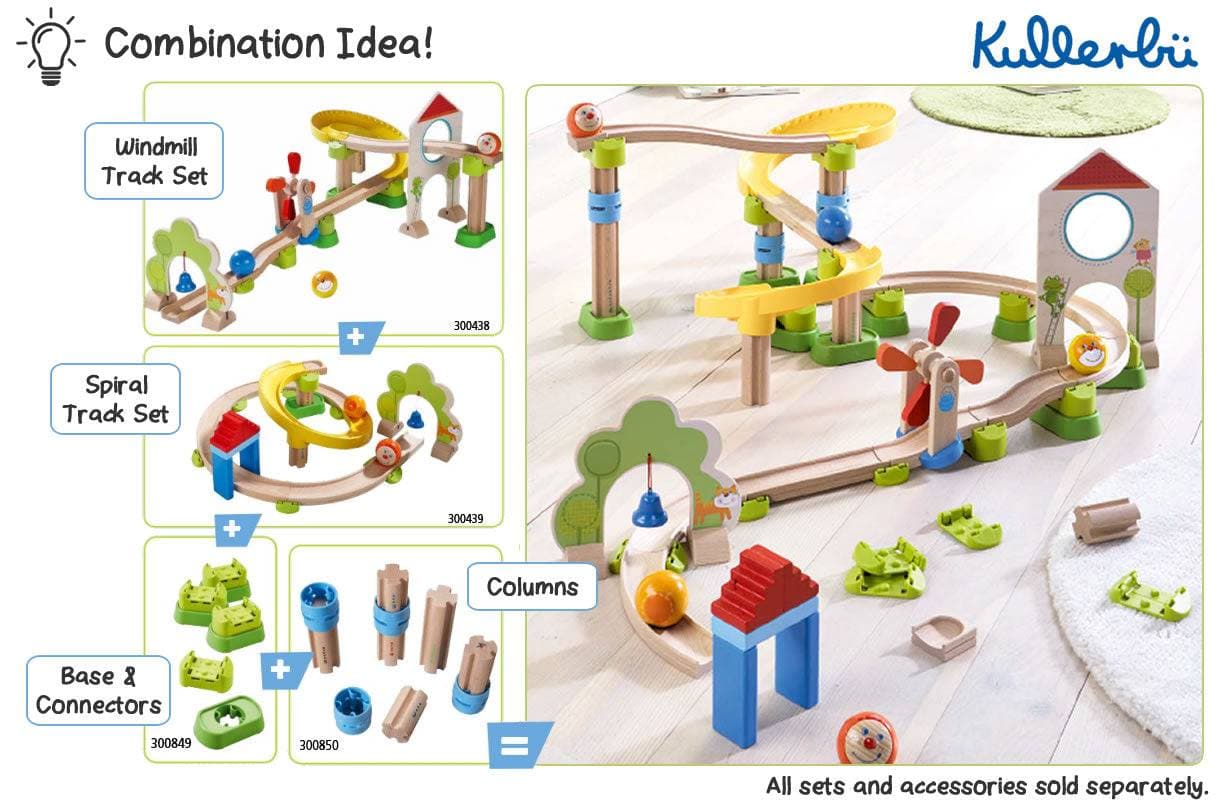 Kullerbu Windmill Starter Track Set - 25 Pieces