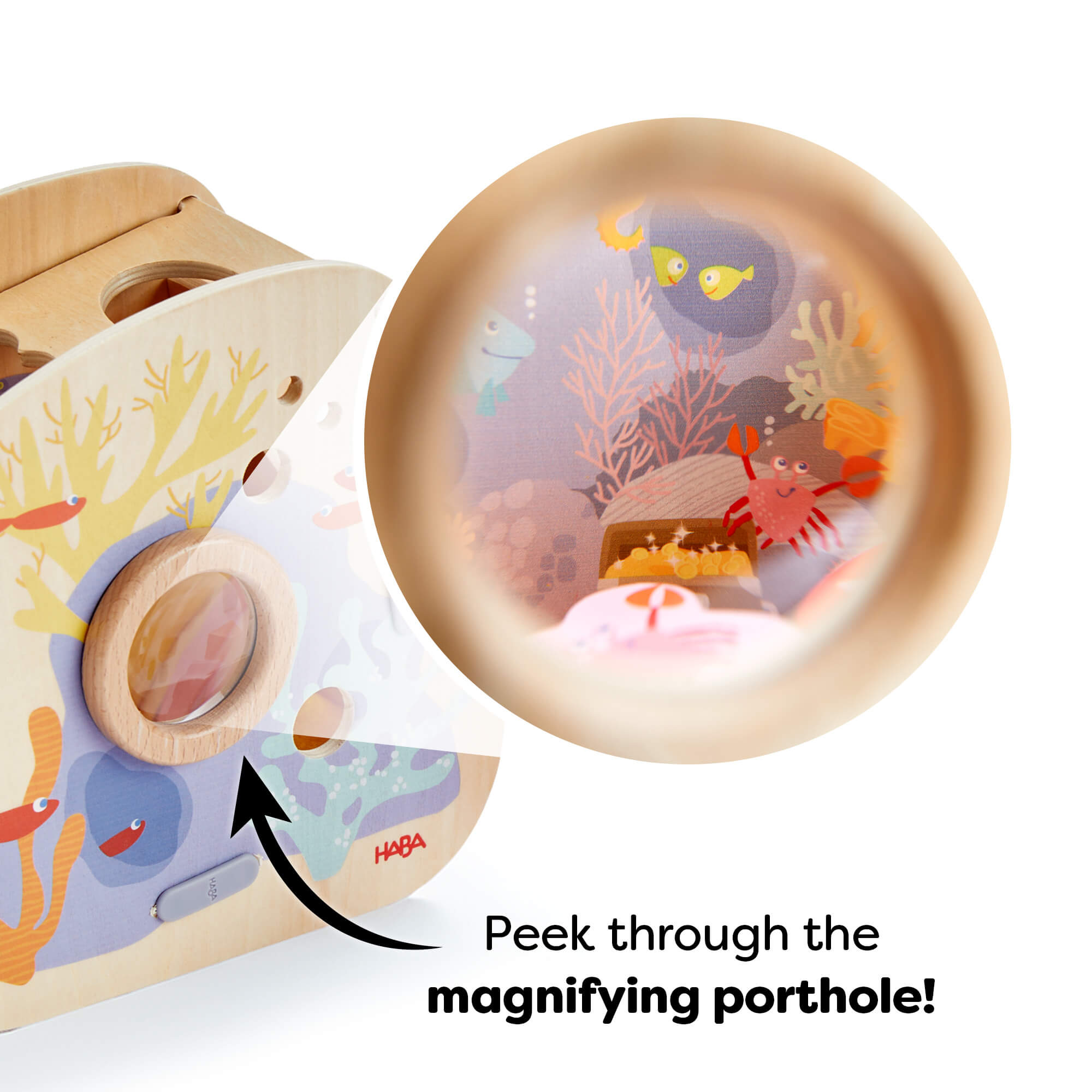 Underwater World Wooden Shape Sorter
