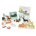 Waggy Tails Wooden Dog Salon